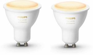 HUE White Amb. GU10 Bluetooth LED-Reflektor 2er Pack / G LED-Lampe