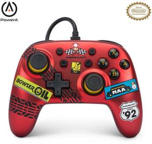 Powera Nintendo Switch Nano Wired Controller (Mario Kart: Racer Red) Switch-Controller