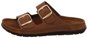 Rohde Schuhe Rohde EASYS N°42 brown Fußbett-Pantoletten