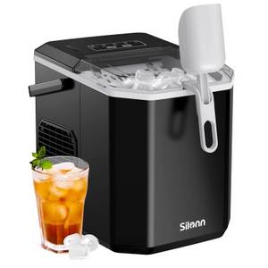 Silonn Eiswürfelmaschine OT-SL-IM-BSQ-21-XB 