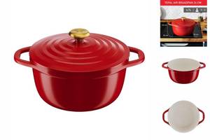 Tefal Kochtopf Kochtopf  E2544604 Rot 