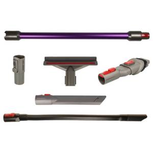 Vhbw Staubsaugerdüsen-Set passend für Dyson V8 Fluffy +, SV10 Absolute+ EU,...