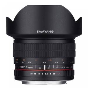 Samyang 8mm T3.8 VDSLR UMC Fish-eye CS II [Four Thirds] Fisheye-Objektiv