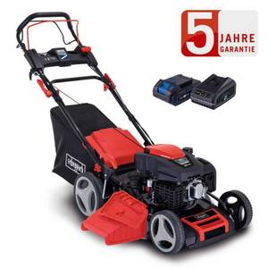 Scheppach Benzin Rasenmäher MS225-53E VS 6PS✔ Vario-Antrieb✔ Hybrid-Start✔ 