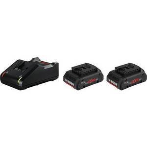 Bosch Professional 1600A01BA3 Werkzeug-Akku und Ladegerät 18V Li-Ion Werkzeugakku-Ladegerät mit Akku