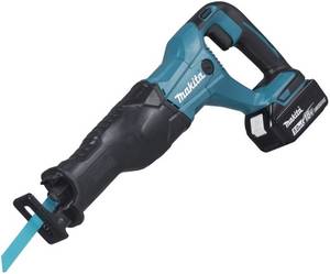 Makita DJR186 (2 x 5,0 Ah + Schnellladegerät) im Koffer Reciprosäge