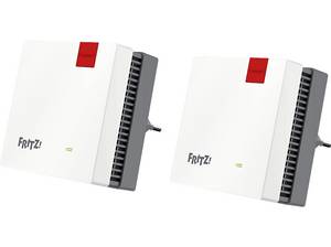  AVM FRITZ!Repeater 1200 AX (Wi-Fi 6) 2er Set WLAN Mesh-Repeater 