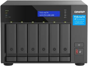 Qnap TVS-h674-i3-16G 6x20TB 6-Bay NAS