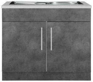 Wiho KÜchen wiho Küchen Spülenschrank Cali, 100 cm breit 