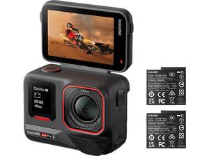  INSTA360 Ace Pro 2 Dual Battery Bundle Action Cam , WLAN 
