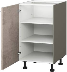Express Küchen Unterschrank Trea U60, mit zwei Einlegeböden, Breite 60 cm, Höhe 75 cm, mit verstellbaren Füßen 