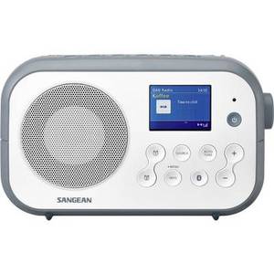 Sangean Traveller-420 (DPR-42 H/S.B.) Kofferradio DAB+, UKW Bluetooth® Weiß, Stein 