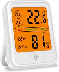 Haiaveng Raumthermometer »Digitales Thermo-Hygrometer«, Thermometer...