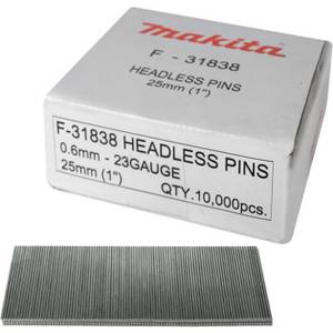 Makita Stifte F-31841, für Pintacker, 0,6 x 30mm, Nagel 