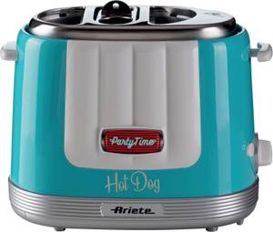 Ariete Hotdog-Maker 206B Party Time blau, 650 W 