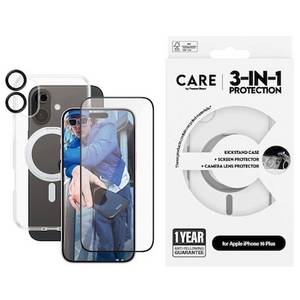 Panzerglass CARE by ® Feature 3-in-1 Ceramic Set iPhone 16 Plus 