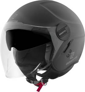 Bogotto Motowear Bogotto H595-1 SPN schwarz Jethelm