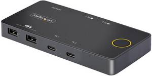 Startech 2-Port USB-C KVM-Switch (C2-H46-UC2-PD-KVM) USB-KVM-Switch