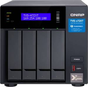 Qnap TVS-472XT-PT-4G 4-Bay NAS