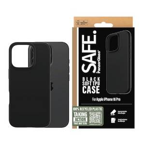 Panzerglass SAFE. by  TPU Case iPhone 16 Pro Schwarz 