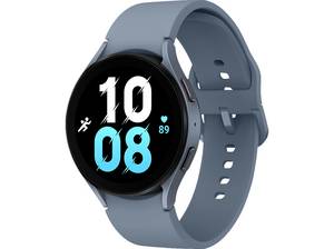  SAMSUNG Galaxy Watch5 BT 44 mm Smartwatch Aluminium Fluorkautschuk, M/L, Sapphire 