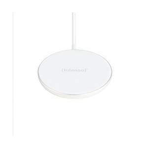 Intenso Magnetic Wireless Charger MW1 - Magnetisches Induktionsladepad, Weiß 