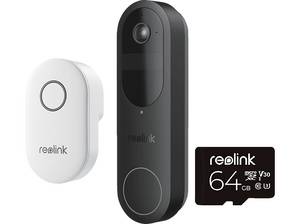  REOLINK D340B mit 64 GB lokalem Speicher 4MP 2K 2.4/5GHz WLAN Türklingel 