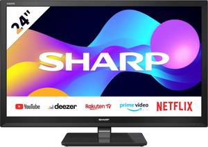 Sharp 1T-C24EEx LED-Fernseher (60 cm/24 Zoll, HD-ready, Smart-TV) 