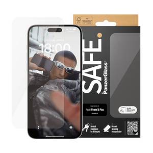 Panzerglass SAFE. by ™ Displayschutz iPhone 15 Plus Ultra-Wide Fit 