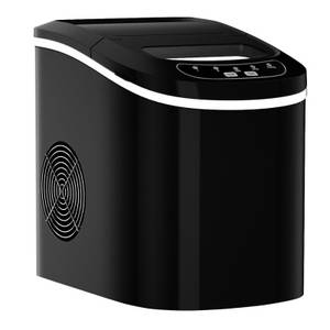 KOMFOTTEU Eiswürfelmaschine, 12kg in 24 Std, 24x36x33cm 