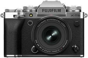 Fujifilm X-T5 Kit 16-50mm silber spiegellose Systemkamera