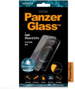 Panzerglass Case Friendly Black iPhone 12/12 Pro Schutzfolie