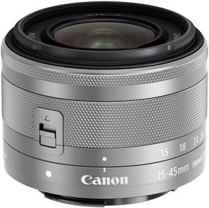 Canon EF-M 15-45mm f3.5-6.3 IS STM silber