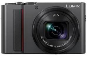 Panasonic Lumix DC-TZ202D silber digitale Kompaktkamera