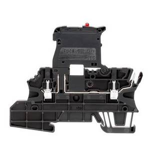 Weidmüller Sicherungs-Reihenklemme WMF 2.5 FU BLZ 100-250V SW 1163020000  50 St. 