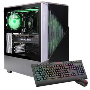 GameMax Contac BG 7439 Gaming-PC (AMD 7500F, RTX 4070, 32 GB RAM, 1000 GB SSD, Luftkühlung aktiv, Windows 11, DDR5 RAM) 