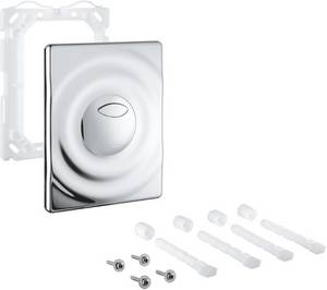 Grohe Surf Abdeckplatte chrom (42302000) Drückerplatte