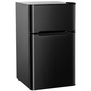 Costway Kühlschrank EP22672DE/BCD-90, 86 cm hoch, 49,5 cm breit, 63L Kühlfächer, mit 27L Gefrierfach 