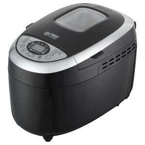 Tzs First Austria Brotbackautomat Brotbackmaschine, automatisch, 900g oder 1250g Brot, Timer, Display, 850 W 