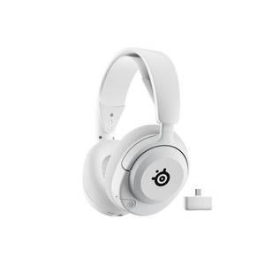 Steelseries Arctis Nova 5P White kabelloses Gaming Headset für PC, Switch, PlayStation und Mobilgeräte, ClearCast 2.X Mikrofon, 60 Stunden Akkulaufzei 