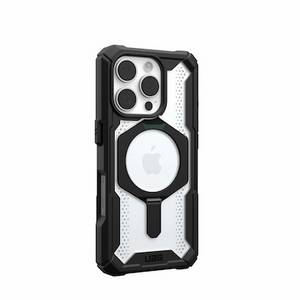 Uag Urban Armor Gear Plasma XTE MagSafe Kickstand Case iPhone 16 Pro transparent/schwarz 