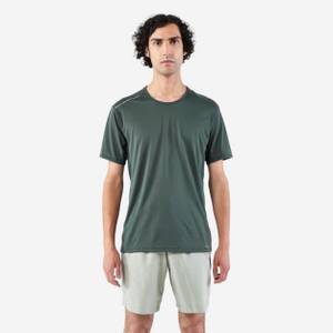Kiprun Laufshirt kurzarm Herren atmungsaktiv - Dry+ dunkelgrün 