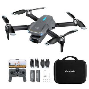 AMETA S20 Lite Drohne (4K, Set, FPV, Bürstenloser Motor, 36 min Flugzeit, Höhenhaltung, Kreisflug) 