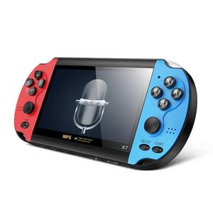 ZREE Handheld Spielekonsole 4,3 Zoll Videospielkonsole 8GB Eingebaute, 10000+ Kostenlose Spiele für Mehrere Simulatoren, mit Kopfhörer 