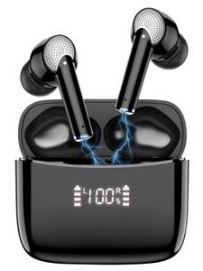 7Magic Bluetooth Kopfhörer kabellose TWS In Ear Earbuds wireless Kopfhörer (IPX7 Wasserdicht,Freisprechfunktion, Google Assistent, Siri, Wireless, Aktive Geräuschunterdrückung, 40 Stunden Spielzeit) 