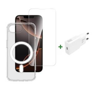 4smarts 3in1 Premium Starter Set für Apple iPhone 16e 