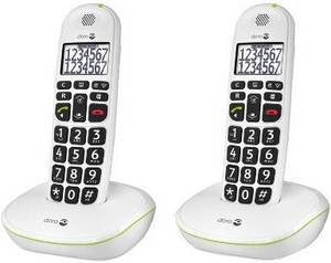 Doro PhoneEasy 110 Duo weiß DECT-Telefon