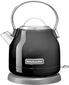 Kitchenaid KEK1222 EOB onyx schwarz 1,25 Ltr. Wasserkocher mit Filter