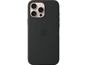  APPLE Silikon Case mit MagSafe, Backcover, Apple, iPhone 16 Pro Max, Schwarz 