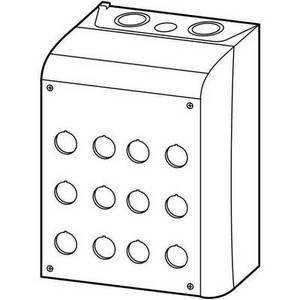 Eaton M22-I12 Aufbaugehäuse (L x B x H) 125 x 160 x 240mm 1St. Installationszubehör